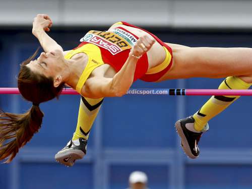 Ruth Beitia stabilisce la miglior prestazione mondiale nel salto in alto