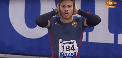 Lo spagnolo Husillos corre in  45.92 nei 400 metri indoor- IL VIDEO-