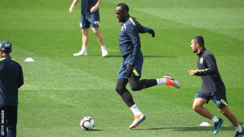 Usain Bolt venerdì debutterà nel calcio