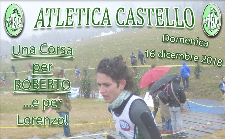 Domenica 16 dicembre la corsa Campestre “Una Corsa Per Roberto”, inserita nel calendario regionale Fidal Toscana