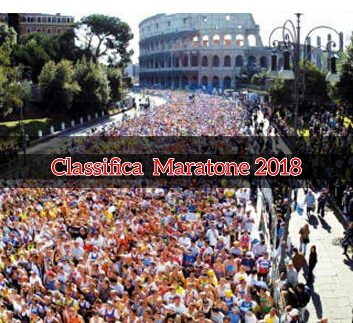 Classifica Maratone 2018:  Roma batte Firenze, maratoneti in calo