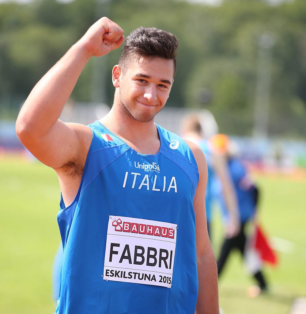 Leonardo Fabbri vince il peso con un ottimo 19,89 ai tricolori promesse di Ancona