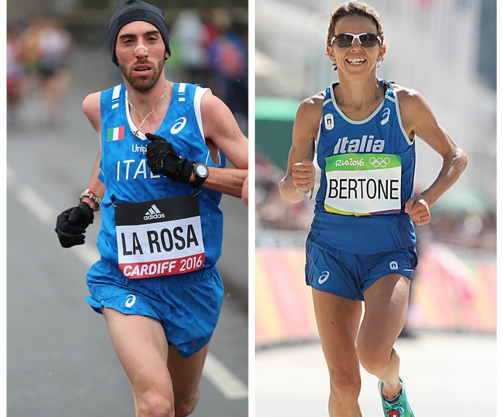 La Rosa, Rachik, Bertone ed Epis i big azzurri della mezza maratona città di Napoli