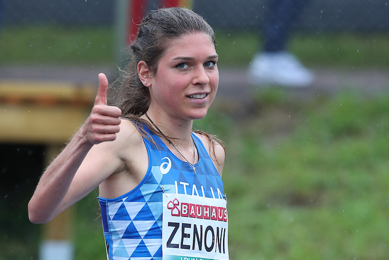 Marta Zenoni meraviglioso secondo posto nei 3000 metri della Coppa Europa