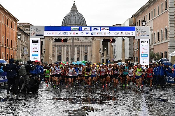 Risultati Rome Half Marathon Via Pacis: vince l'azzurra Fatna Maraoui