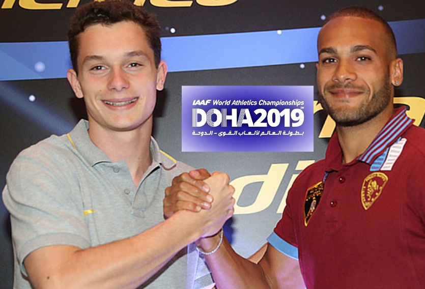 Mondiali Doha: nei 100 metri Filippo Tortu e Marcell Jacobs subito in azione