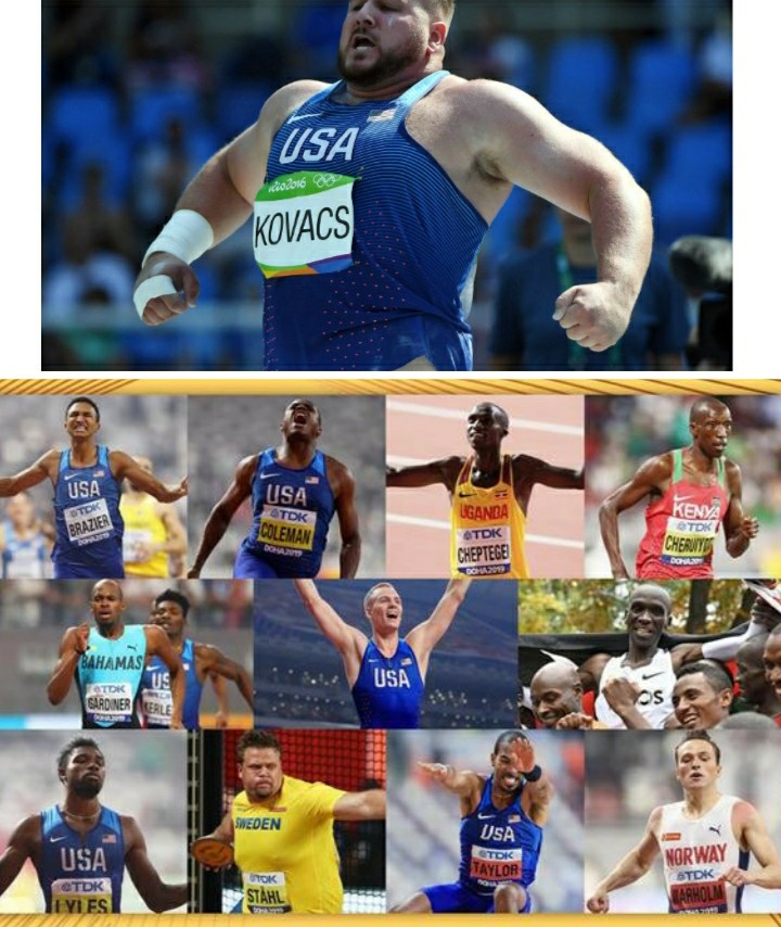 Kipchoge tra le 11 nomination IAAF per l'Atleta maschile dell'anno - ma non c'è posto per i lanciatori di peso che hanno sfiorato i 23 metri
