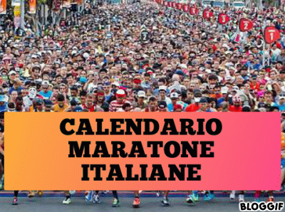 Il calendario 2020 delle Maratone italiane