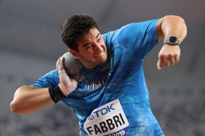 Leonardo Fabbri riparte da 20,58 nel peso a Vicenza