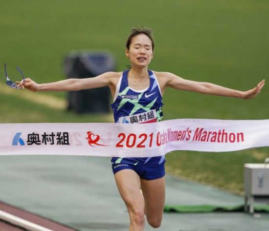 Osaka women's marathon winner__558x480