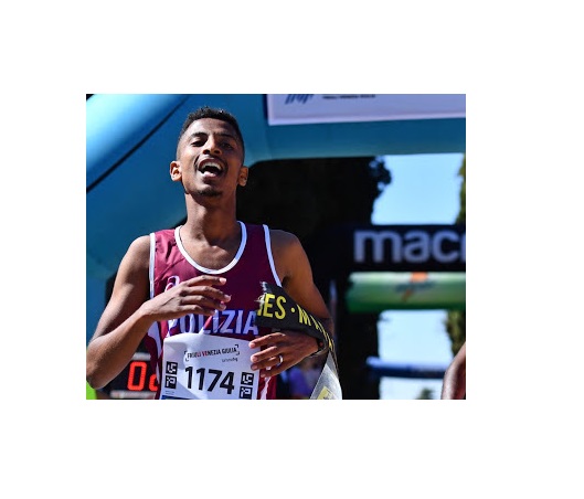 Record italiano di  Eyob Faniel nella Mezza Maratona