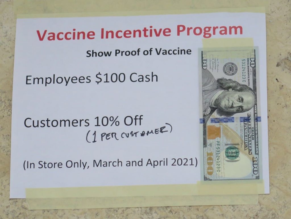 America Adjusts Policies as Incentive to Get Vaccinated