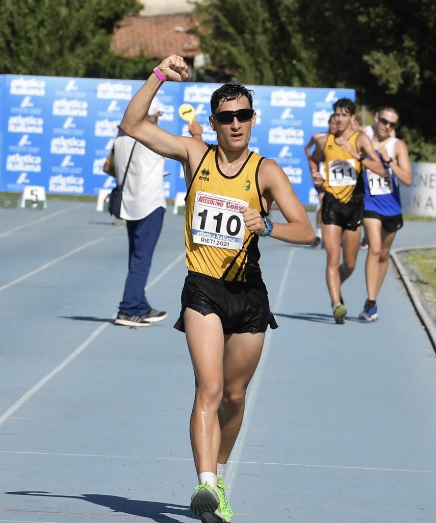 Tricolori Allievi Rieti Marcia:  Diego Giampaolo vince i 10.000 metri di marcia, Giada Traina i 5000