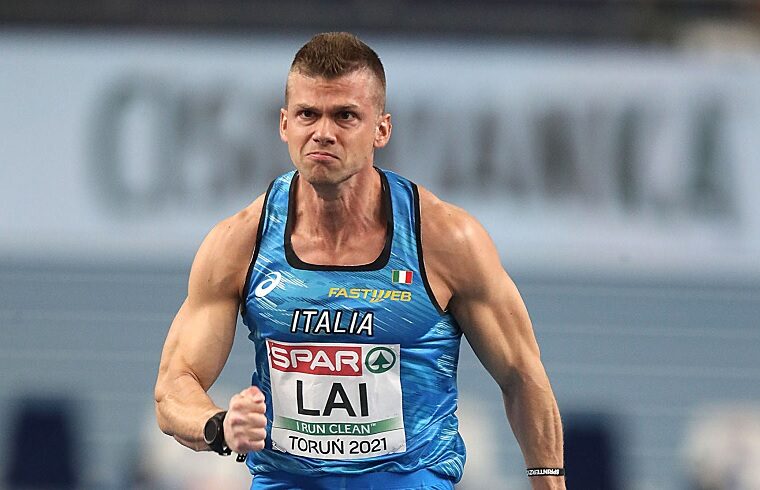 Luca Lai sfreccia nei 60 metri ad Ancona in 6.56