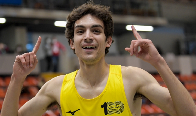 Un super Pietro Arese ad un passo dal  record italiano dei 1500 metri indoor  in Francia