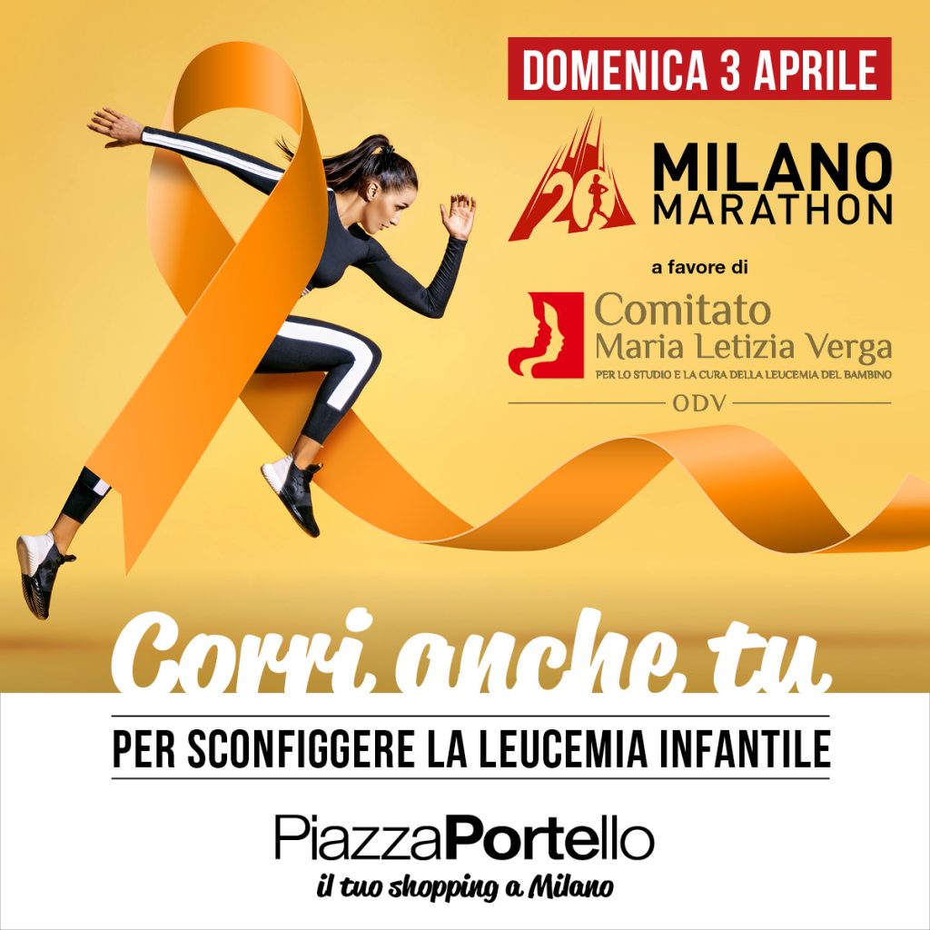 PIAZZA PORTELLO - Alla Milano Marathon per sostenere i bambini onco-ematologici