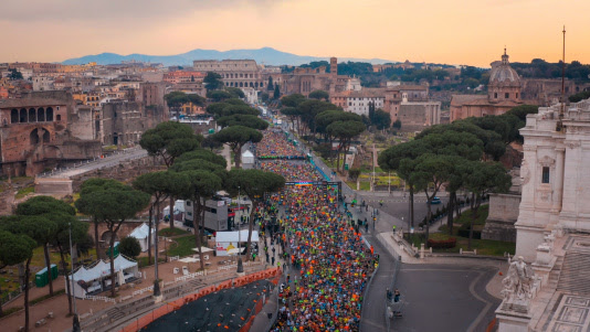 Run Rome The Marathon: sono stati 16mila i finisher degli eventi e  8389 nella maratona