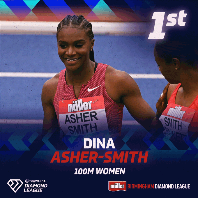 Birmingham DIRETTA: Asher-Smith vince i 100 metri femminili