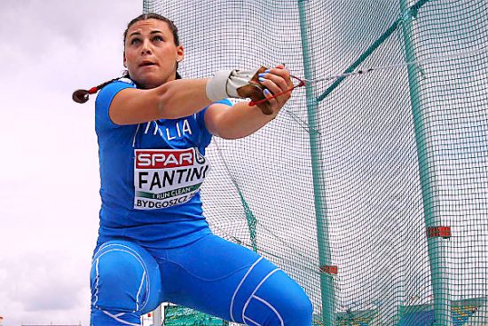 Sara Fantini vince il lancio del martello ai Campionati Nazionali Universitari con un lancio sopra i 70 metri
