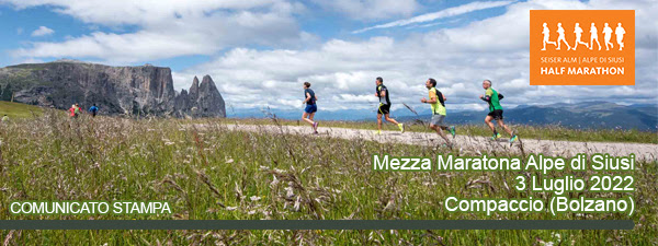 lo spirito sostenibile della Mezza Maratona dell’Alpe di Siusi – Compaccio (BZ) 3.07.2022