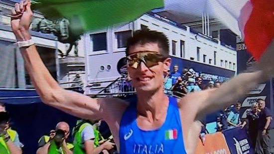 Europei Monaco: Matteo Giupponi conquista il bronza nella 35 km di marcia