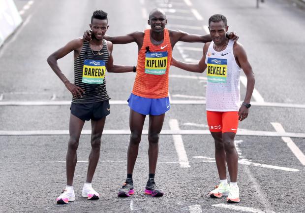 Jacob Kiplimo (59:32) e Hellen Obiri (1:07:05)  vincono la Great North Run, terzo Kenenisa Bekele