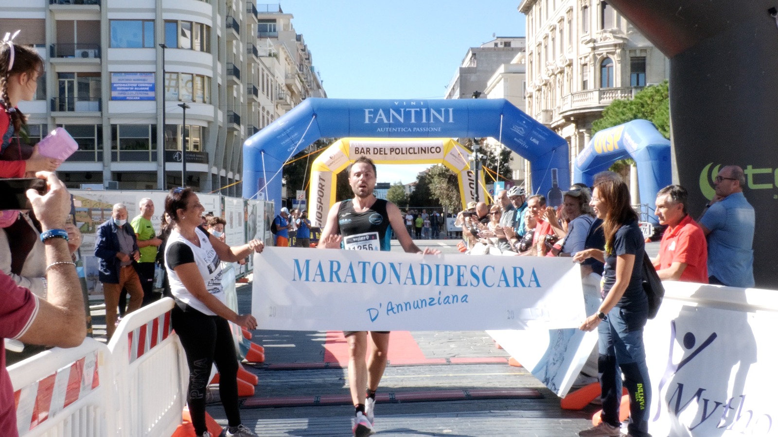 Maratona D'Annunziana 02102022 vittoria Giovannangelo