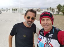 Matteo Simone e Filippo Castriotta al porto turistico di Manfredonia