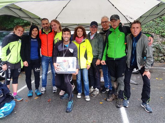 Trail Corto maschile premiazione