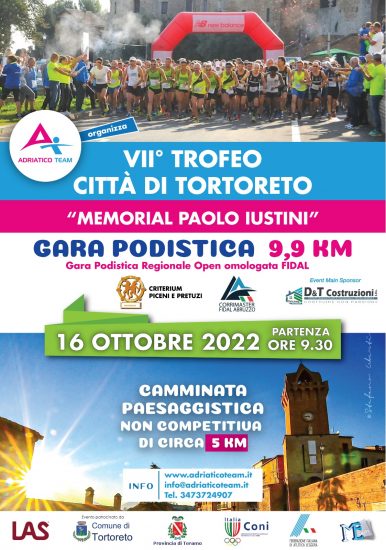 Trofeo Città di Tortoreto-Memorial Paolo Iustini 16102022 locandina