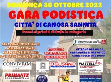 Trofeo Podistico Città di Canosa Sannita 30102022 locandina
