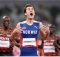 TOKYO, JAPAN - AUGUST 07: Jakob Ingebrigtsen of Team Norway reacts after winning the gold medal in the Men's 1500m Final on day fifteen of the Tokyo 2020 Olympic Games at Olympic Stadium on August 07, 2021 in Tokyo, Japan. (Photo by Patrick Smith/Getty Images)