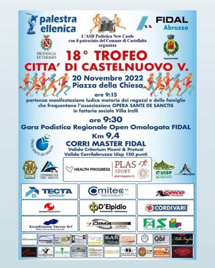 Trofeo Castelnuovo Vomano 20112022 locandina