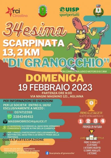 34 SCARPINATA DI' GRANOCCHIO-AGLIANA (PISTOIA)-19 FEBBRAIO 2022 (2)