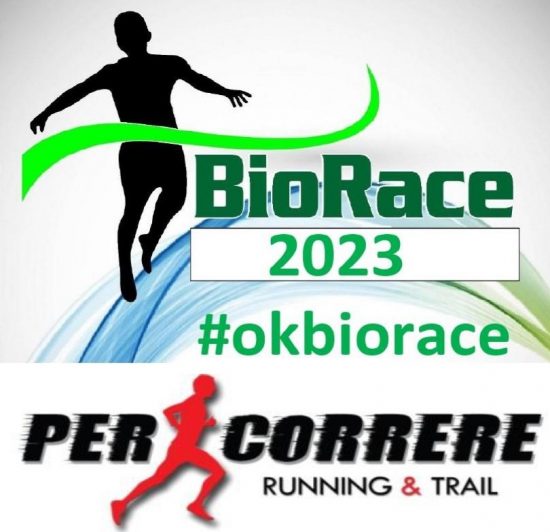 logo #okbiorace 2023 ok e per...correre ok