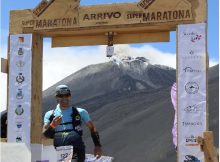 L'arrivo in cima - Foto Amato