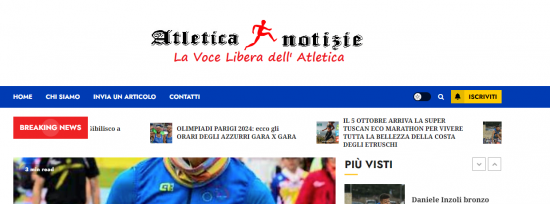 screen shot nuovo sito atleticanotizie
